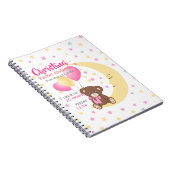 テディベアオンザムーンベビー誕生統計 ノートブック (右側)