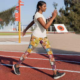 テディベアカプリレギンス カプリレギンス