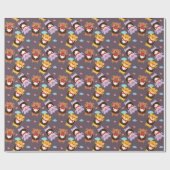 テディベアキッズ ラッピングペーパー (フラット)