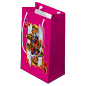 テディベアキングオブハート抱き枕 スモールペーパーバッグ (裏面アングル)