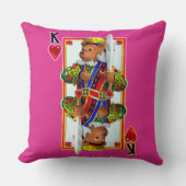 テディベアキングハート クッション (正面)