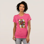 テディベアキングハート Tシャツ (正面フル)