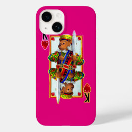 テディベアキングハートiPhone 6ケース Case-Mate iPhone 14ケース