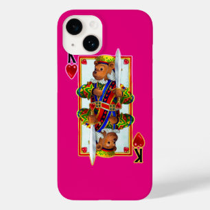 テディベアキングハートiPhone 6ケース Case-Mate iPhone 14ケース