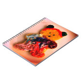 テディベアクッキー ノートブック (左側)