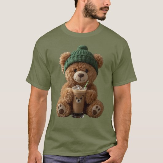 テディベアコールドブリュー Tシャツ (正面)