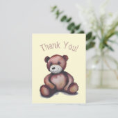 テディベアサンキューカード サンキューカード (スタンド正面)
