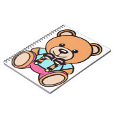 テディベアスケッチ ノートブック (左側)