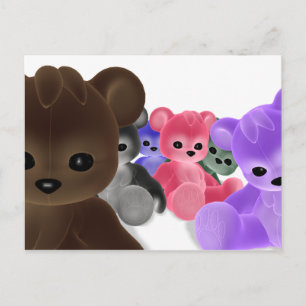 テディベアズグループはがき ポストカード