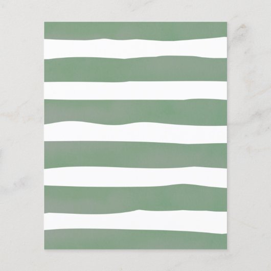 テディベアセージ緑のテーブル番号記号 (裏面)