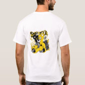テディベアデザインTシャツ Tシャツ (裏面)