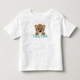 テディベアトドラーティー トドラーTシャツ