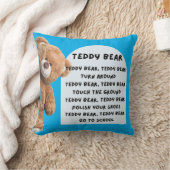 テディベアトワイル クッション (ブランケット)