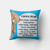 テディベアトワイル クッション (裏面)