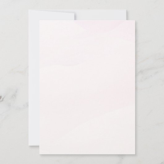 テディベアニーニョ・ニーニャスペインの- Gender Reveal 招待状 (裏面)