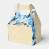 テディベアバルーンアーチボーイベビーシャワー フェイバーボックス (裏面サイド)