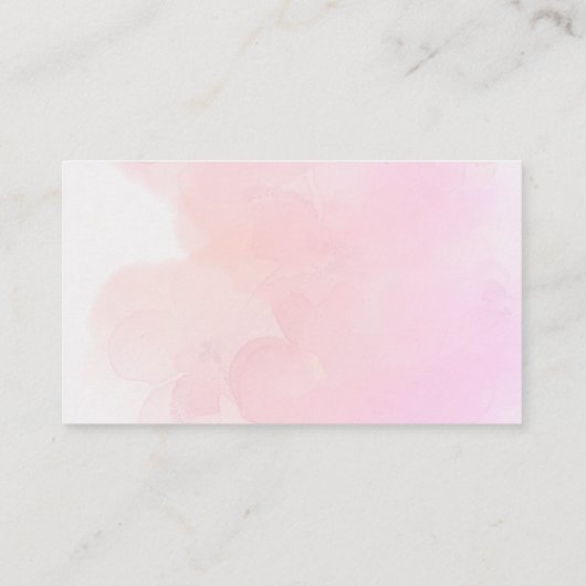 テディベアバルーンピンク赤ちゃんシャワーおむつラッフル エンクロージャーカード (裏面)