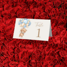 テディベアバルーンブラウン