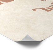 テディベアバルーンベビーシャワーへようこそ ポスター (角)