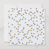 テディベアバルーンボーイベビーシャワー招待状 招待状 (裏面)