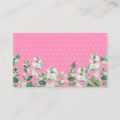 テディベアバルーンユーカリおむつラッフルガール エンクロージャーカード (裏面)