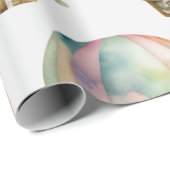 テディベアバルーン可愛いラッピング紙 ラッピングペーパー (ロールコーナー)