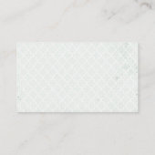 テディベアバルーン女の子バーリーウェイオムツラッフル エンクロージャーカード (裏面)