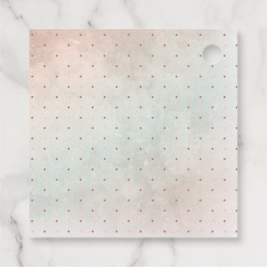 テディベアバルーン女の子Bearly待ち赤ちゃんシャワー フェイバータグ (裏面)