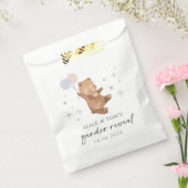 テディベアバルーン性別の表示 フェイバーバッグ (封をした状態)