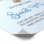 テディベアバルーン甘い混乱ゲームを推測 ポスター (角)