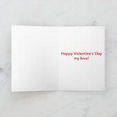 テディベアバレンタイン シーズンカード (内部)