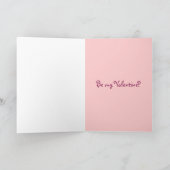 テディベアバレンタイン シーズンカード (内部)