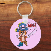 テディベアパイレーツキーチェーン キーホルダー (正面)