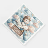 テディベアパイロットナプキンズベビーシャワーテーブルデコール (コーナー)