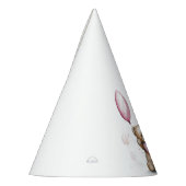 テディベアパステルパーティーハット パーティーハット (左)