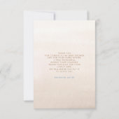 テディベアパンパスグラスキュートサンキュー サンキューカード (裏面)