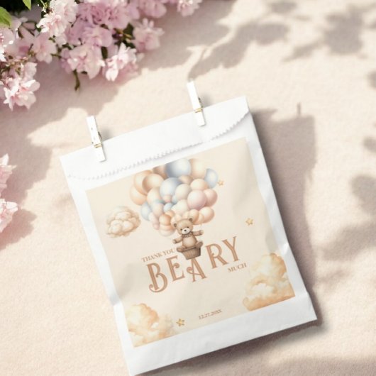 テディベアビー待ちバルーン男女兼用ー フェイバーバッグ