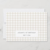 テディベアピクニック サンキューカード (裏面)