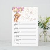 テディベアピンクバルーン語スクランブルゲーム (スタンド正面)