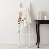 テディベアピンク熱気球ベビーシャワー シェルパブランケット (インサイチュ)