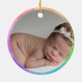 テディベアフォトオーナメントHAMbyWG セラミックオーナメント (裏面)