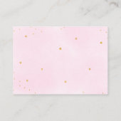 テディベアブックベビー エンクロージャーカード (裏面)