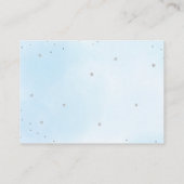 テディベアブックベビー エンクロージャーカード (裏面)