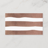 テディベアブラウンと金ゴールドバルーン赤ちゃんシャワー プレイスカード (裏面)