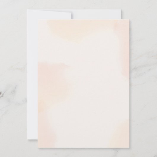 テディベアブラウンセージ緑のバルーン赤ちゃんシャワー 招待状 (裏面)