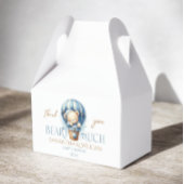 テディベアブルーホットエアバルーン フェイバーボックス