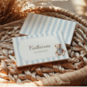 テディベアブルー座席表 プレイスカード