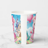 テディベアプリンセス 紙コップ (左)