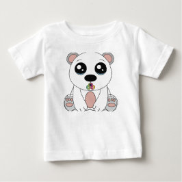 テディベアベイビーファインジャージーTシャツ ベビーTシャツ