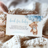 テディベアベビーエンクロージャー車の赤ちゃんシャワーブック エンクロージャーカード